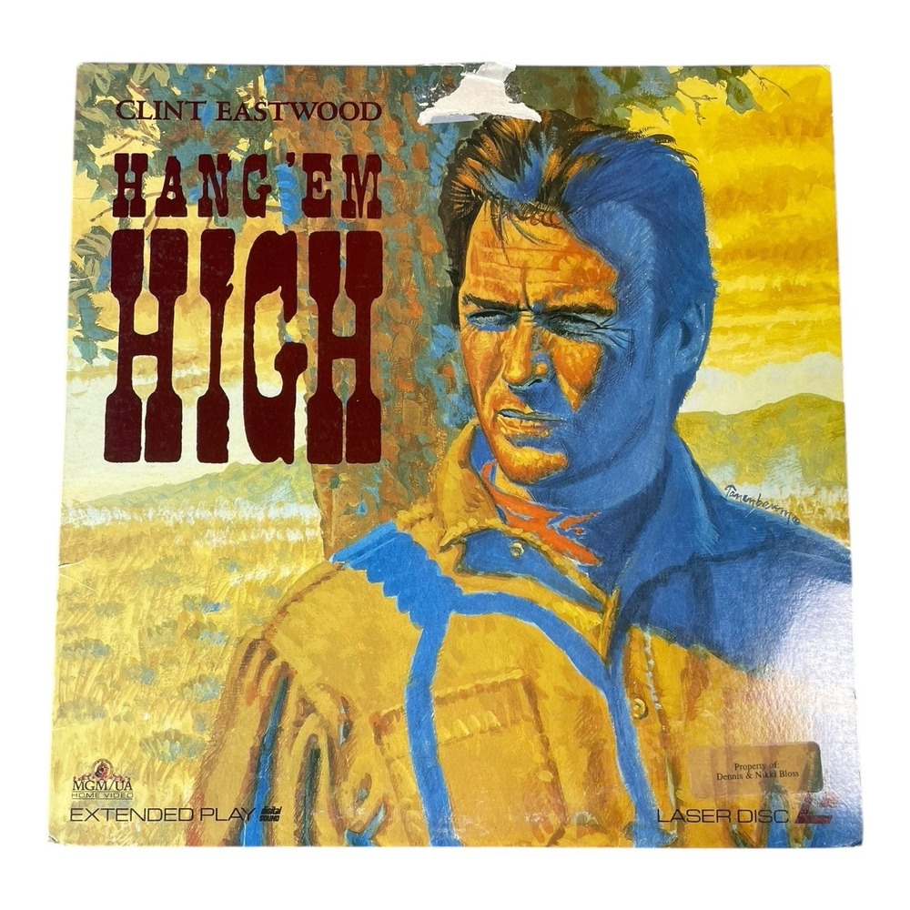 Hang'em High Movie Laser Disc